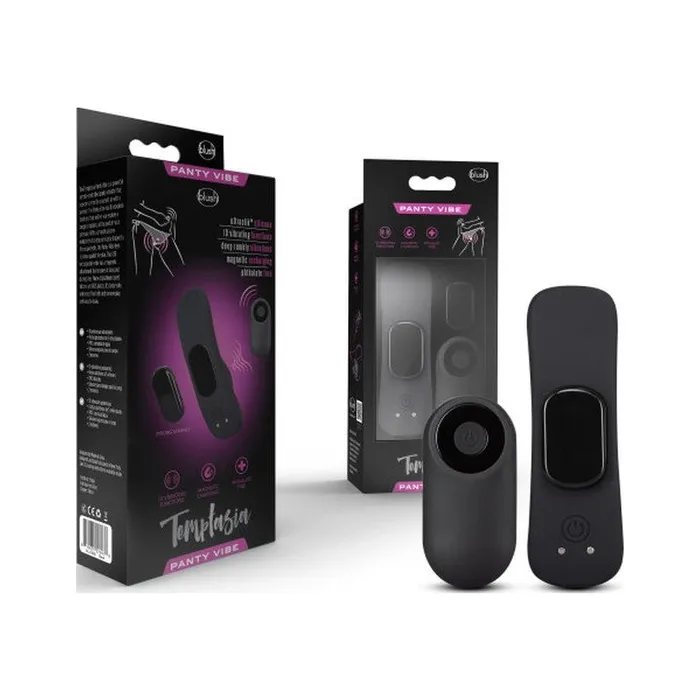 Temptasia Temptasia Panty Vibe w Remote Control Black Female Sex Toys