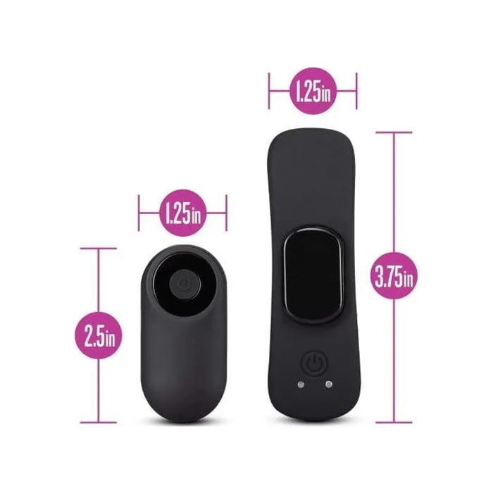 Temptasia Temptasia Panty Vibe w Remote Control Black Female Sex Toys