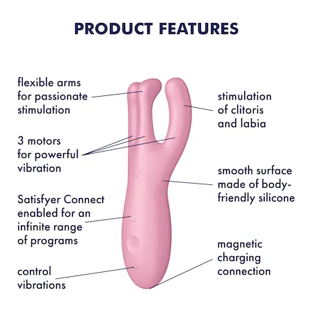 Vibrators Satisfyer Threesome 4 Satisfyer