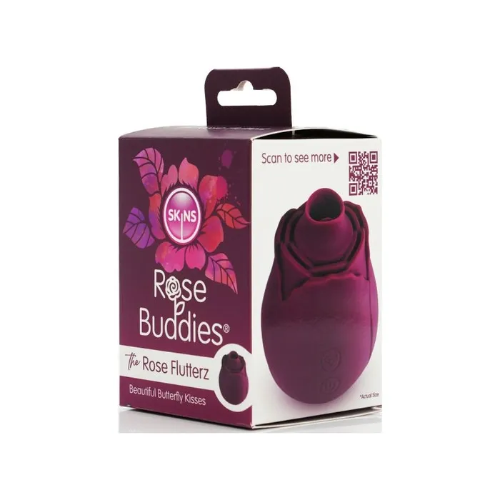 Vibrators Skins Rose Buddies The Rose Flutters Mauve CreativeC