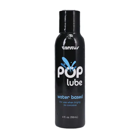 Vibrators Tantus POP Cum Lube Water Based 4 oz Tantus