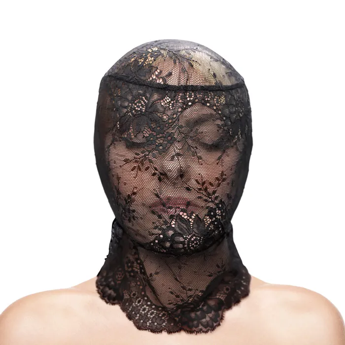 Anal Fetish Fashion Lace Hood Black NS Novelties