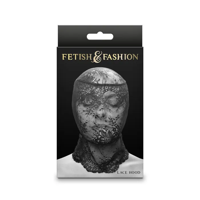 Anal Fetish Fashion Lace Hood Black NS Novelties