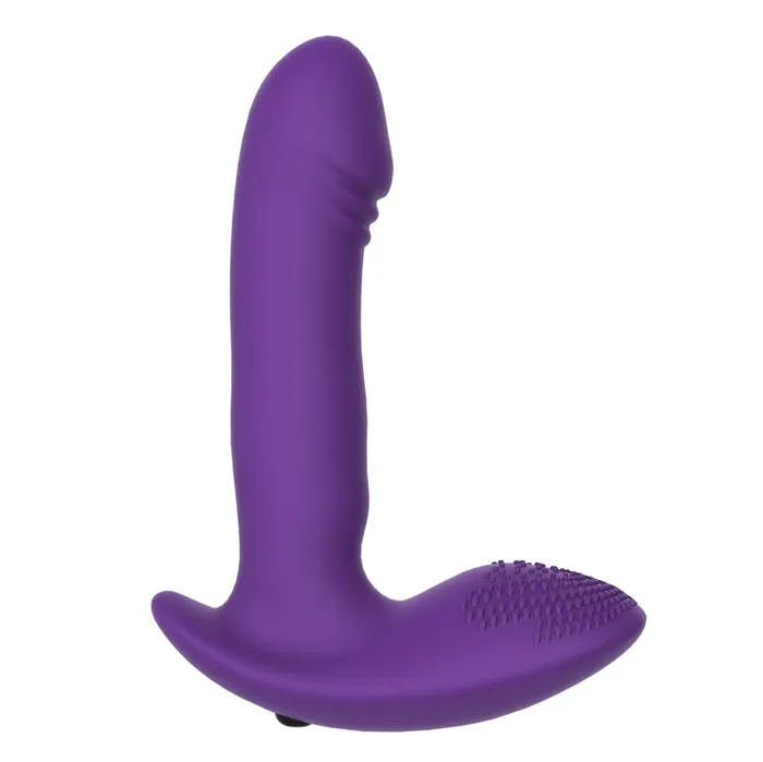 AotoWholesale China Female Sex Toys Everyday Sexy Strapless Strap On GSpot Vibrator Purple AotoWholesale China Female Sex Toys Everyday Sexy Strapless Strap On GSpot Vibrator Purple