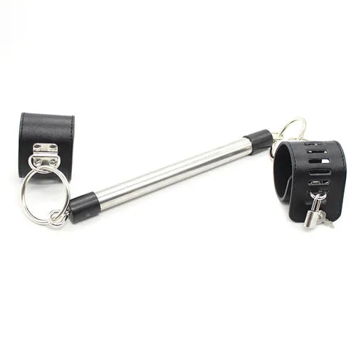 AotoWholesale China Male Sex Toys Everyday Sexy Steel Spreader Bar With Adjustable Locking Wrist Cuffs AotoWholesale China Male Sex Toys Everyday Sexy Steel Spreader Bar With Adjustable Locking Wrist Cuffs