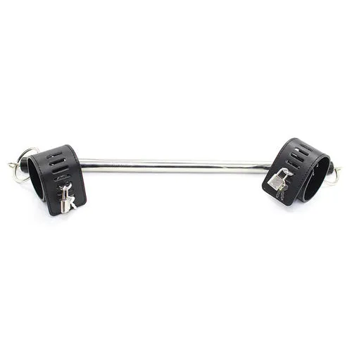 AotoWholesale China Male Sex Toys Everyday Sexy Steel Spreader Bar With Adjustable Locking Wrist Cuffs AotoWholesale China Male Sex Toys Everyday Sexy Steel Spreader Bar With Adjustable Locking Wrist Cuffs