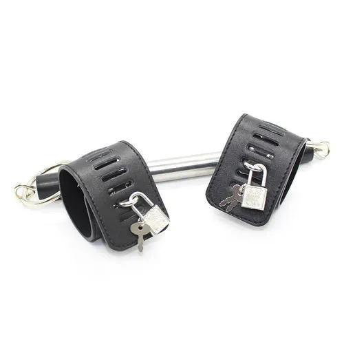 AotoWholesale China Male Sex Toys Everyday Sexy Steel Spreader Bar With Adjustable Locking Wrist Cuffs AotoWholesale China Male Sex Toys Everyday Sexy Steel Spreader Bar With Adjustable Locking Wrist Cuffs