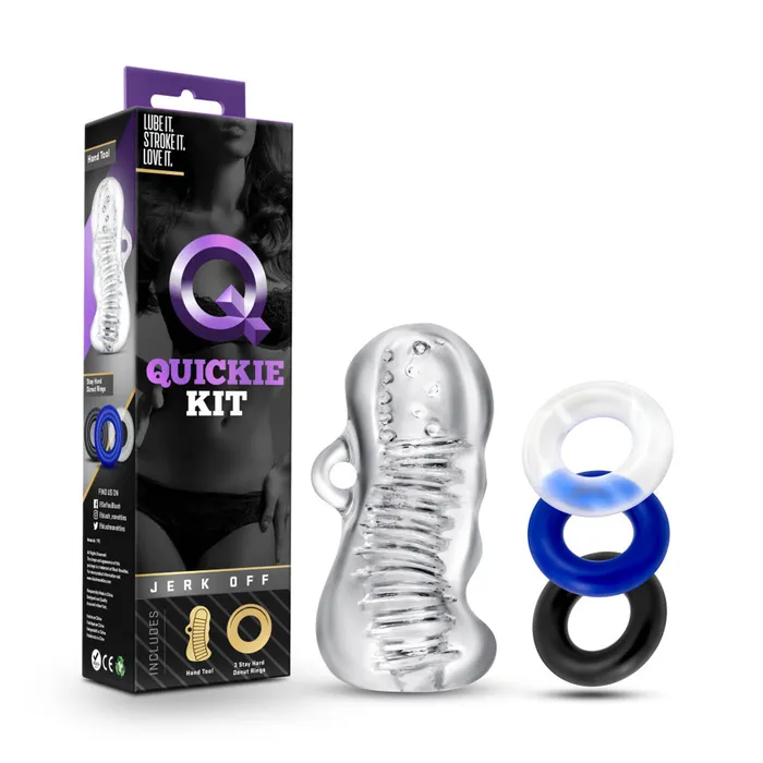 Blush Quickie Kit Jerk Off Clear Anal