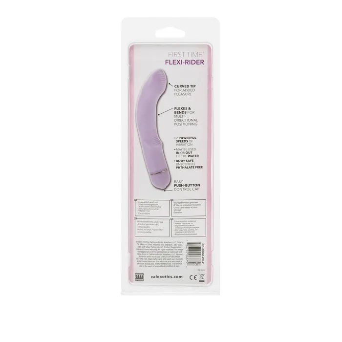 CalExotics Vibrators First Time Flexi Rider Purple CalExotics Vibrators First Time Flexi Rider Purple