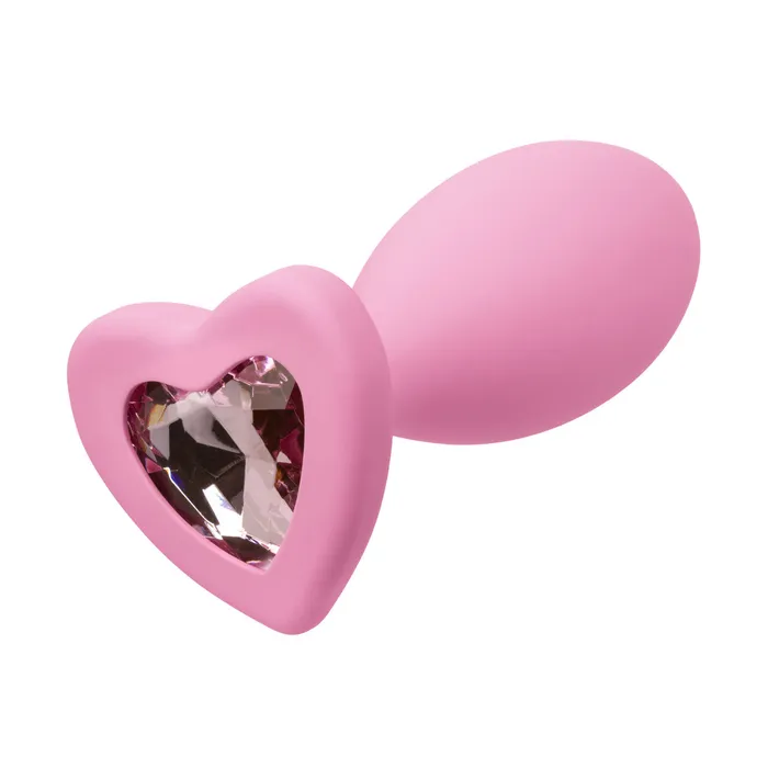 CalExotics Vibrators First Time Love Crystal Booty Duo Pink CalExotics Vibrators First Time Love Crystal Booty Duo Pink