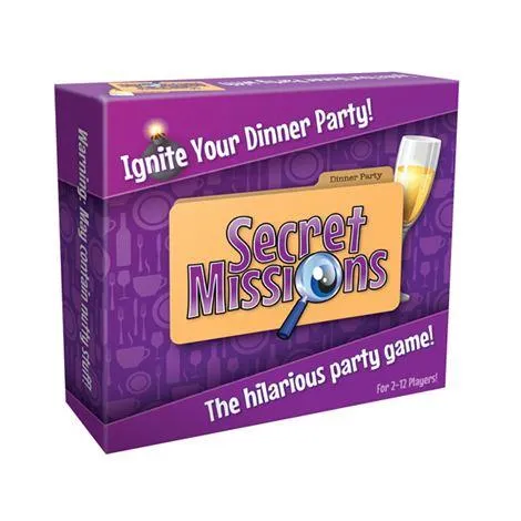 Creative Conceptions Vibrators SECRET MISSIONS DINNER PARTY