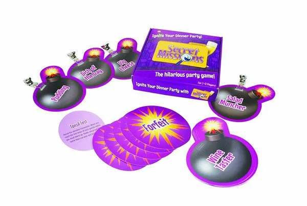 Creative Conceptions Vibrators SECRET MISSIONS DINNER PARTY