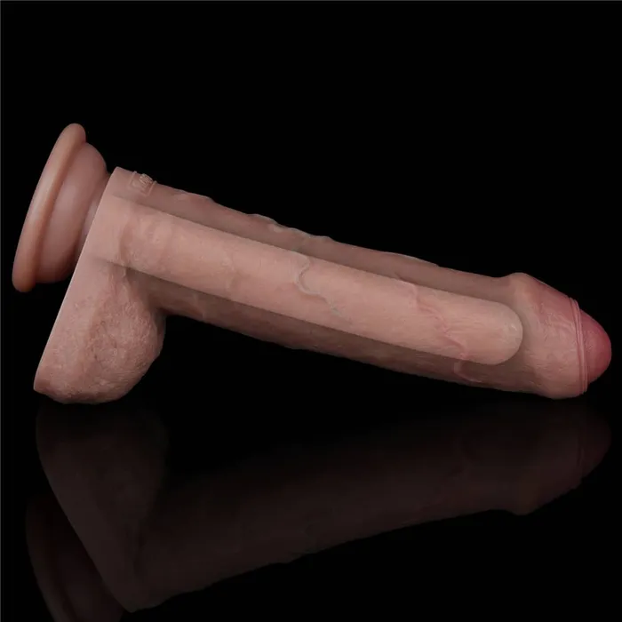 Dildos LOVETOY 8 Dual Density Dildo Silicone Cock