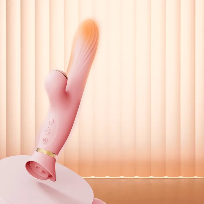 Female Sex Toys FRISKY BUSINESS SG Blossom Whisper Dual Delight G Spot Vibrator