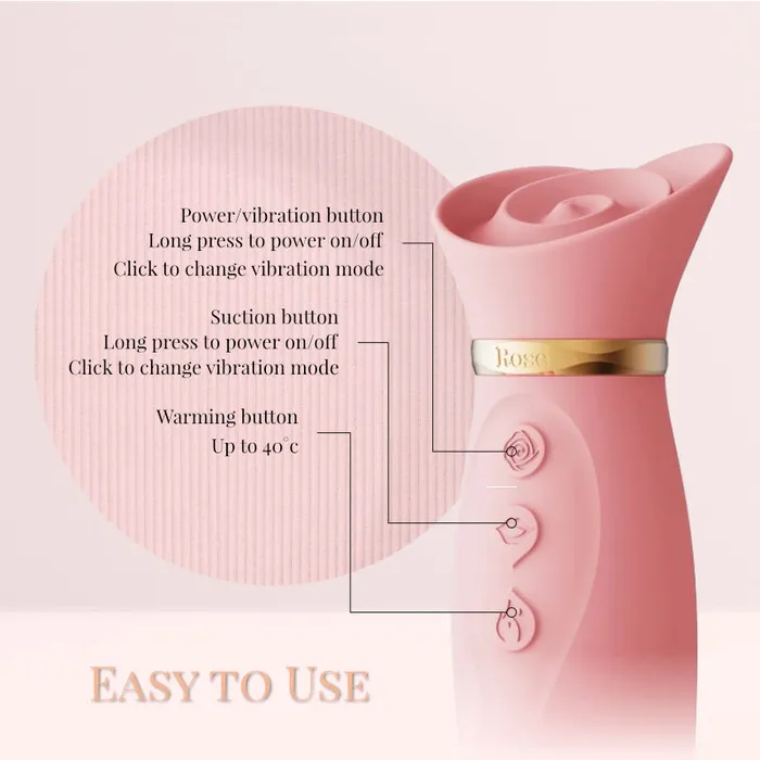 Female Sex Toys FRISKY BUSINESS SG Blossom Whisper Dual Delight G Spot Vibrator