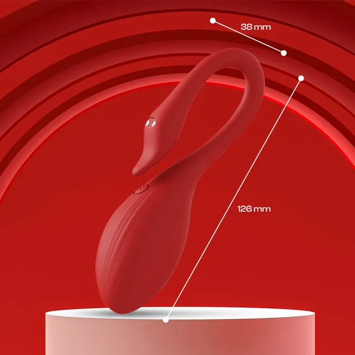 Female Sex Toys FRISKY BUSINESS SG Glimmer Wing Female APP Control Wearable Egg Vibrator