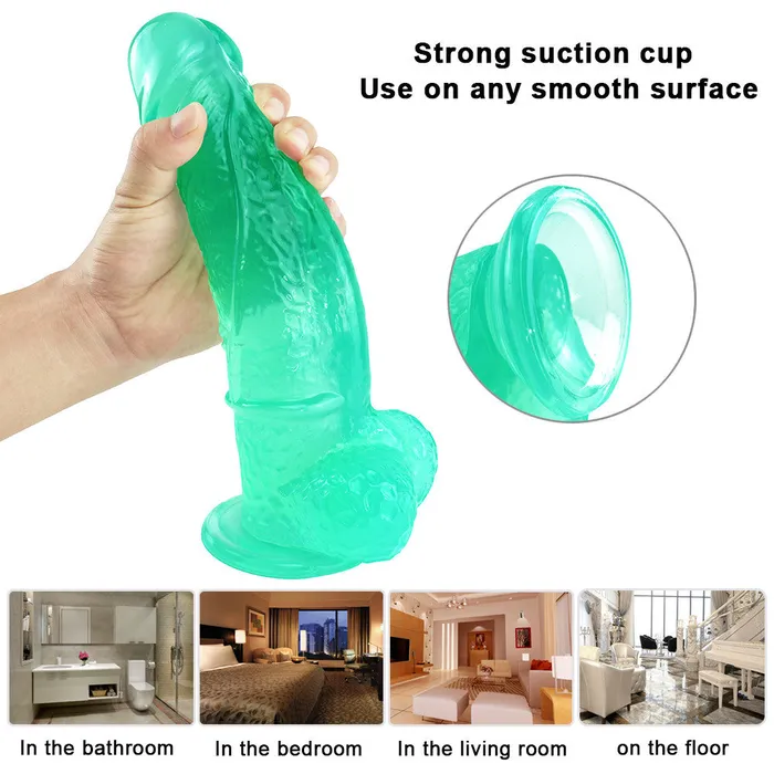 Female Sex Toys Safystyle 11 inch Huge Realistic Lifelike Dildo with Suction Cup