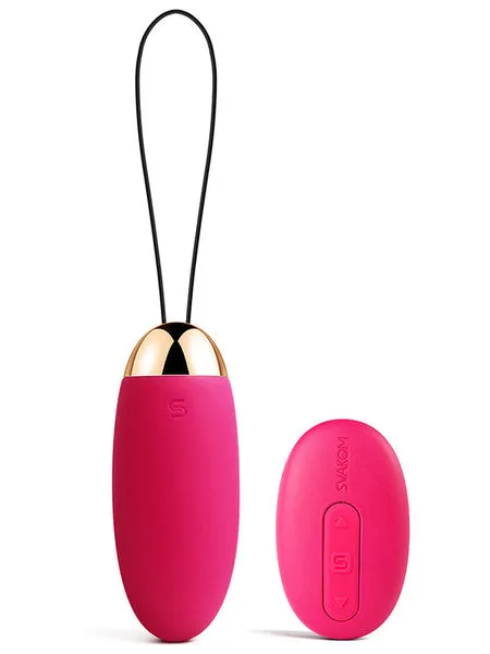 Female Sex Toys Svakom Elva Rechargeable Bullet Vibrator with Remote Control Plum Red Calvista Female Sex Toys Svakom Elva Rechargeable Bullet Vibrator with Remote Control Plum Red Calvista
