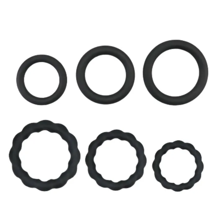 FlexiRing Silicone Cock Rings FRISKY BUSINESS SG Male Sex Toys