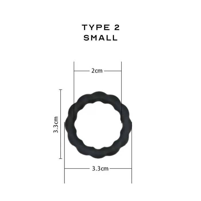 FlexiRing Silicone Cock Rings FRISKY BUSINESS SG Male Sex Toys