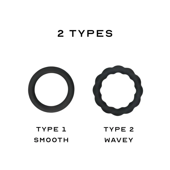 FlexiRing Silicone Cock Rings FRISKY BUSINESS SG Male Sex Toys