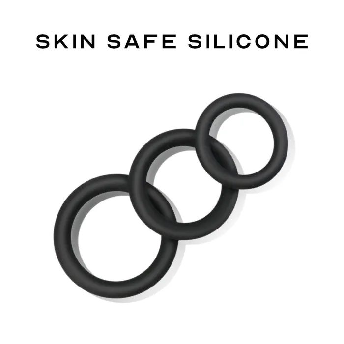 FlexiRing Silicone Cock Rings FRISKY BUSINESS SG Male Sex Toys