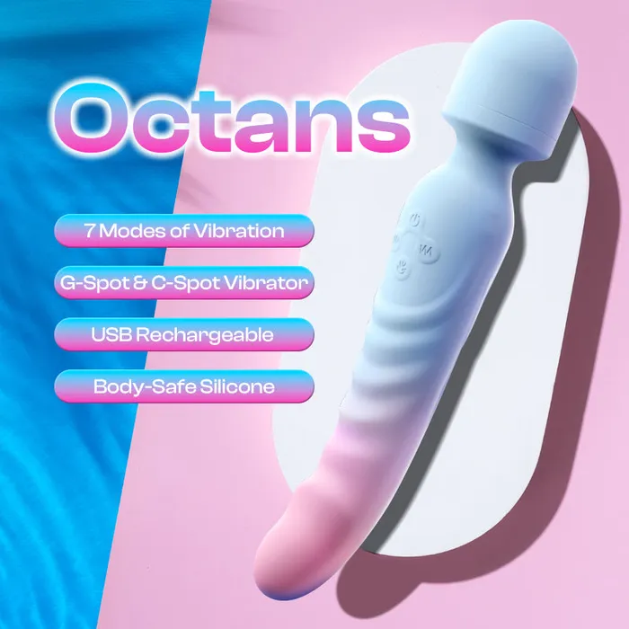 FRISKY BUSINESS SG Female Sex Toys Octans Female Double Ended GSpot and Clitoral Vibrator