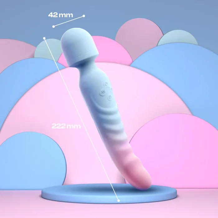 FRISKY BUSINESS SG Female Sex Toys Octans Female Double Ended GSpot and Clitoral Vibrator