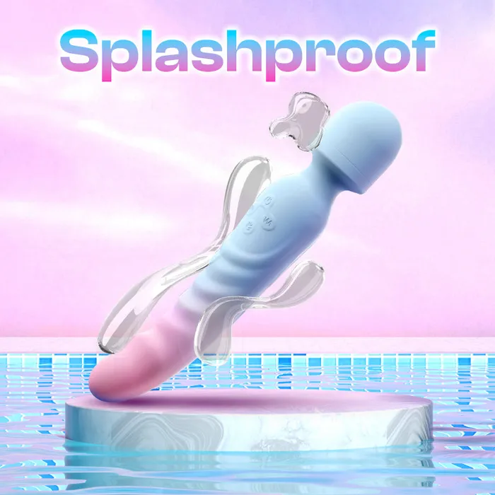FRISKY BUSINESS SG Female Sex Toys Octans Female Double Ended GSpot and Clitoral Vibrator