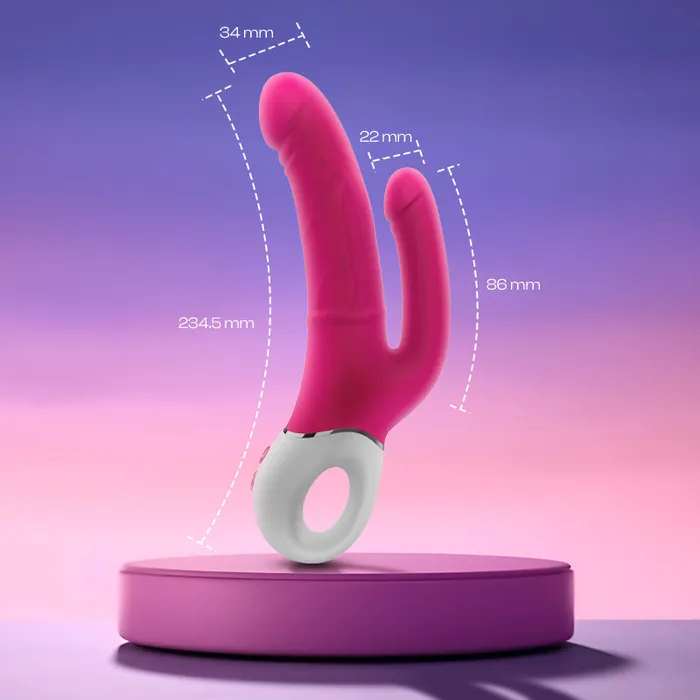 FRISKY BUSINESS SG Female Sex Toys PPair Perfection Dual Dildo Vibrator