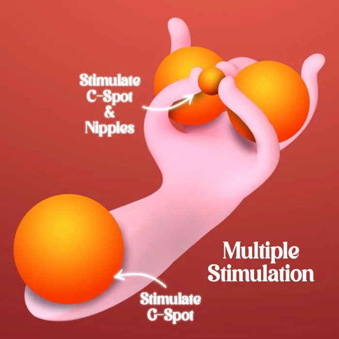 FRISKY BUSINESS SG Vibrators Antelope Adore Fingerlike Wand Vibrator
