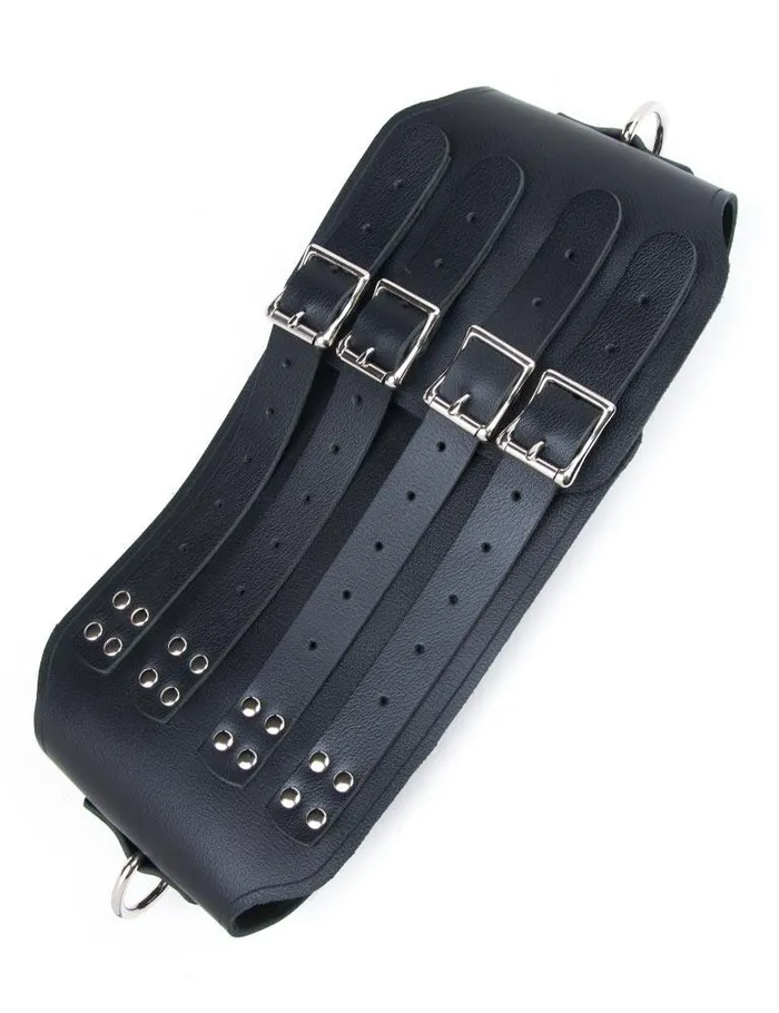 Heavy Leather Waist Cincher vendorunknown Restraints