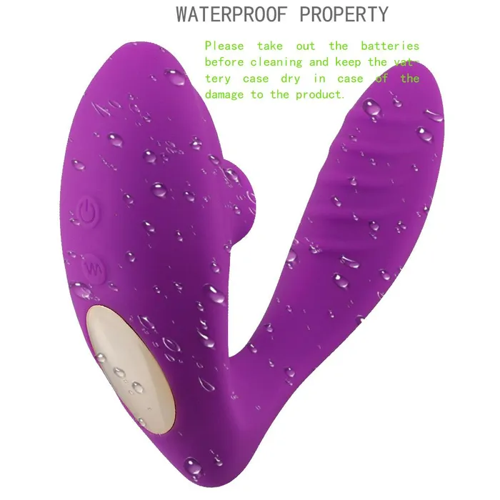 HEXHER Vagina Sucking Vibrator 10 Speeds Vibrating Modes Female Sex Toys