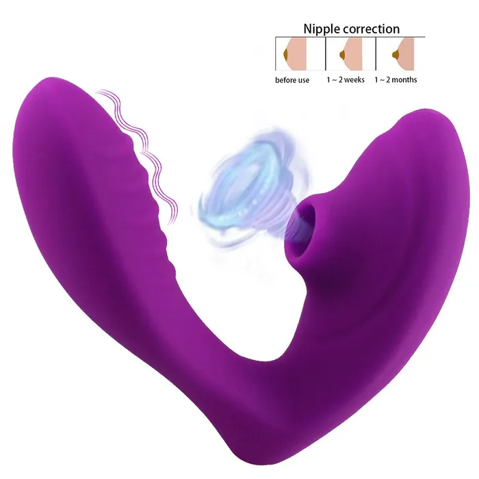 HEXHER Vagina Sucking Vibrator 10 Speeds Vibrating Modes Female Sex Toys