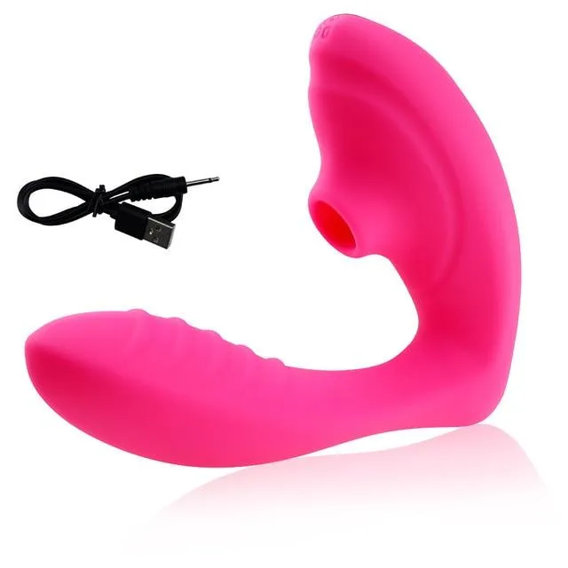 HEXHER Vagina Sucking Vibrator 10 Speeds Vibrating Modes Female Sex Toys