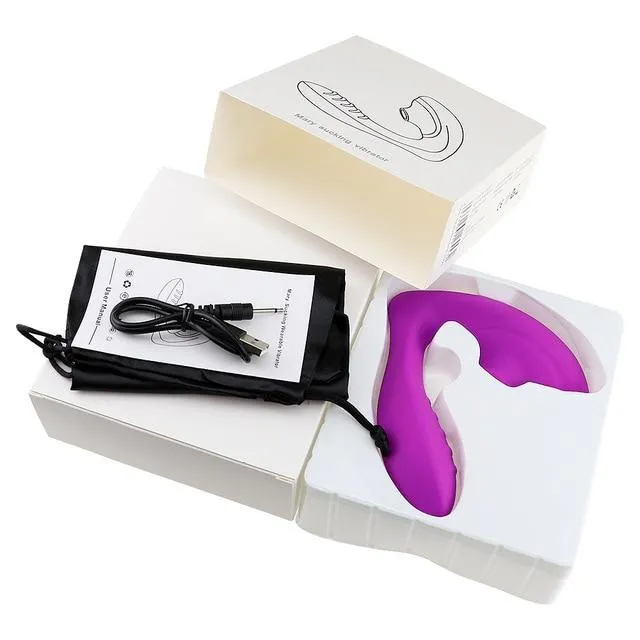HEXHER Vagina Sucking Vibrator 10 Speeds Vibrating Modes Female Sex Toys