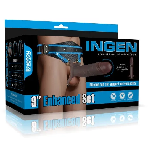 Ingen 9 Enhanced Set LXL2XL Black LVY Anal