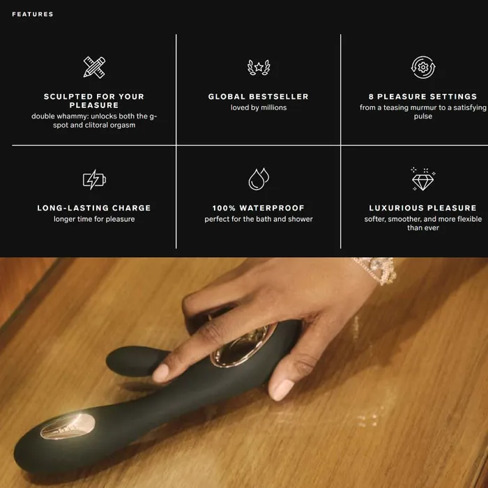 Lelo Anal LELO Soraya Wave Black ComeHither Tip
