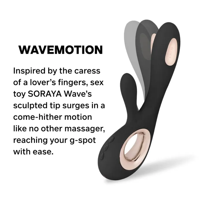 Lelo Anal LELO Soraya Wave Black ComeHither Tip