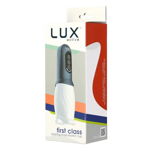 LUX active First Class Rotating Masturbator Cup Lux Active Male Sex Toys