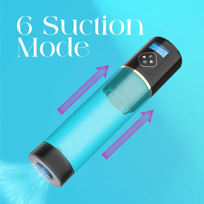 Male Sex Toys FRISKY BUSINESS SG Vigor Boost Automatic Penis Pump with Water Tornado Mode