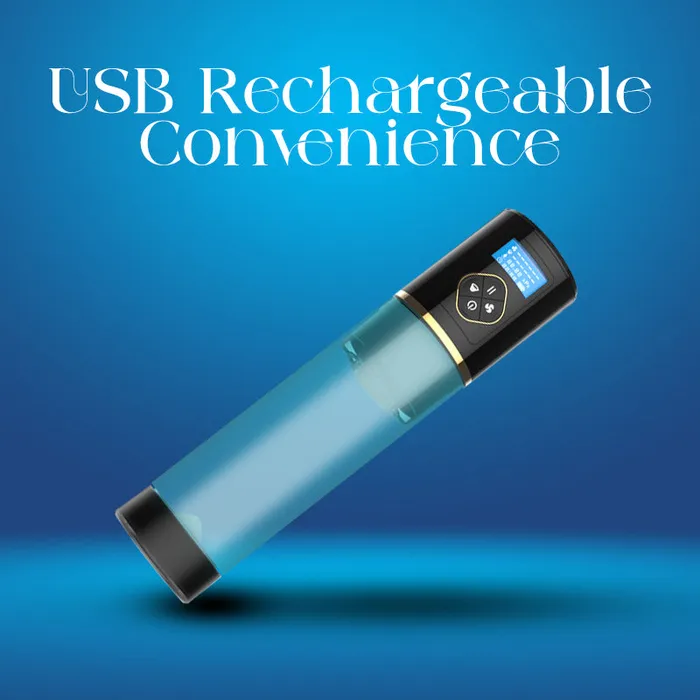 Male Sex Toys FRISKY BUSINESS SG Vigor Boost Automatic Penis Pump with Water Tornado Mode