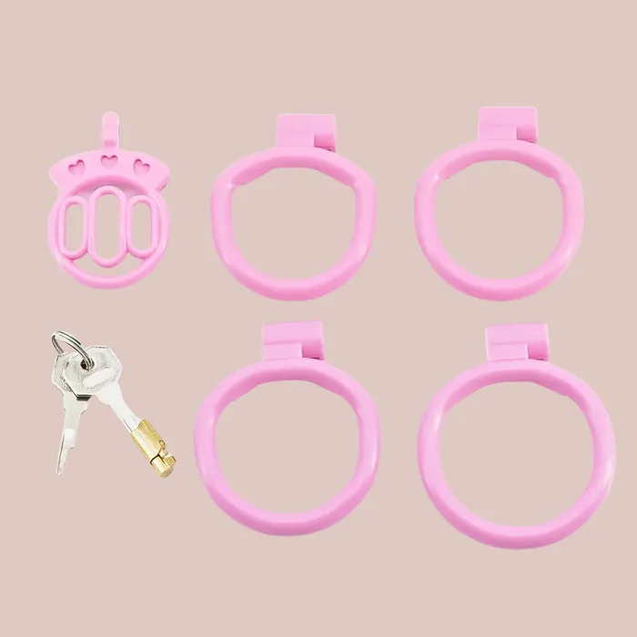Male Sex Toys House of Chastity The Thrall 3D Printed Chastity Cage Kit