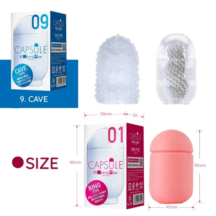 Male Sex Toys Mensmax Capsule Male Stroker FRISKY BUSINESS SG