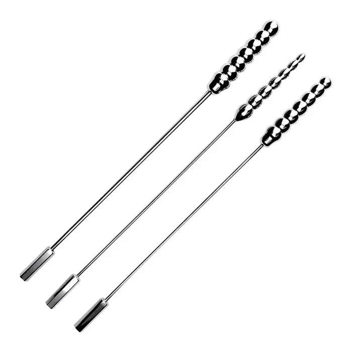 Male Sex Toys Twin Thrill Stainless Steel Dualended Urethral Soundings FRISKY BUSINESS SG Male Sex Toys Twin Thrill Stainless Steel Dualended Urethral Soundings FRISKY BUSINESS SG