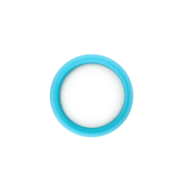 ME YOU US Male Sex Toys Me You Us Silicone Cock Ring Light Blue 55mm