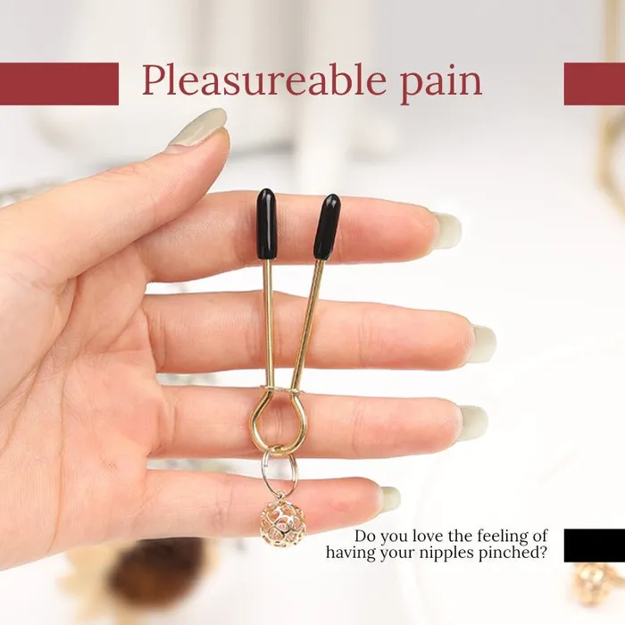 Nipple Clitoral Toys FRISKY BUSINESS SG Entice Intimate Nipple Clamps