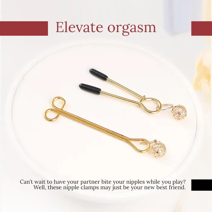 Nipple Clitoral Toys FRISKY BUSINESS SG Entice Intimate Nipple Clamps