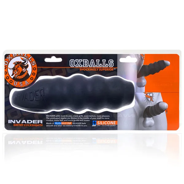 Oxballs Invader Cocksheath Black Ice Oxballs Anal
