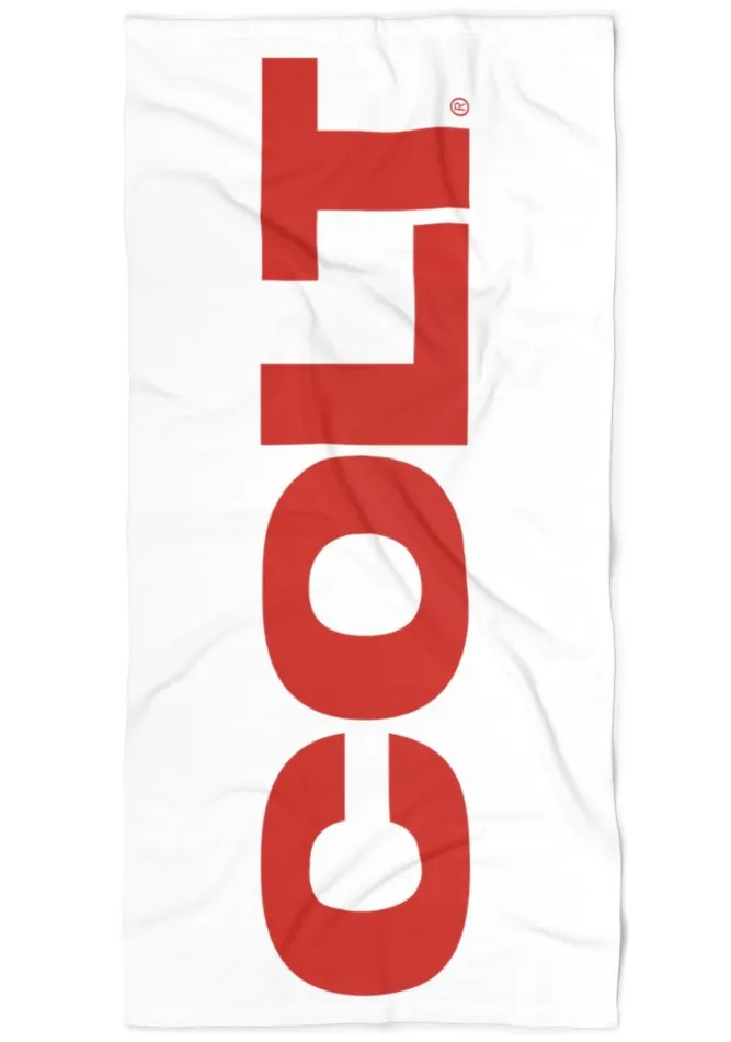Printify Vibrators COLT Logo Beach Towel